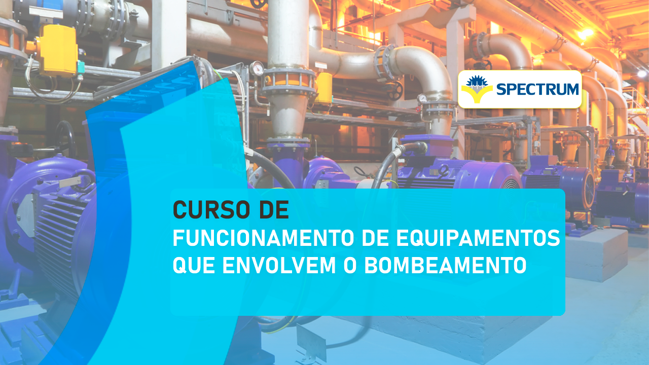 Funcionamento de equipamentos que envolvem o bombeamento